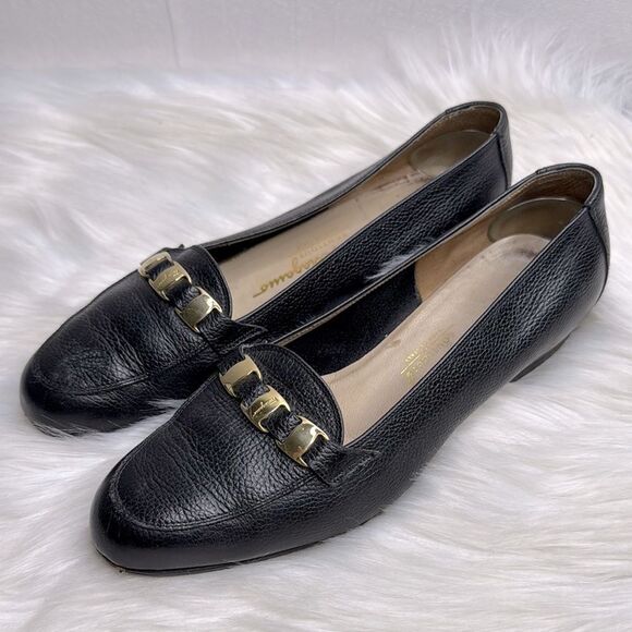 Salvatore Ferragamo 90’s Vintage Classic Loafer 6.5 - Picture 1 of 8